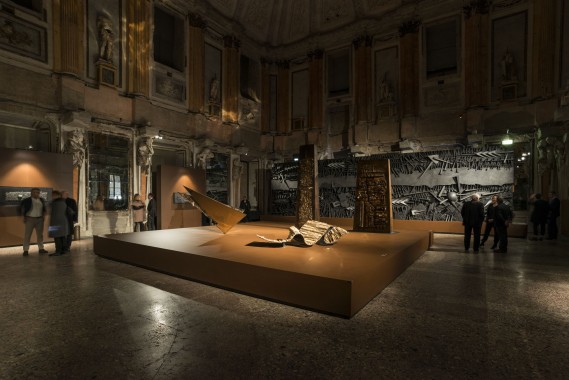 Arnaldo Pomodoro | Milano, Palazzo Reale – Sala delle Cariatidi 30 novembre 2016 - 5 febbraio 2017 Foto di Carlos Tettamanzi