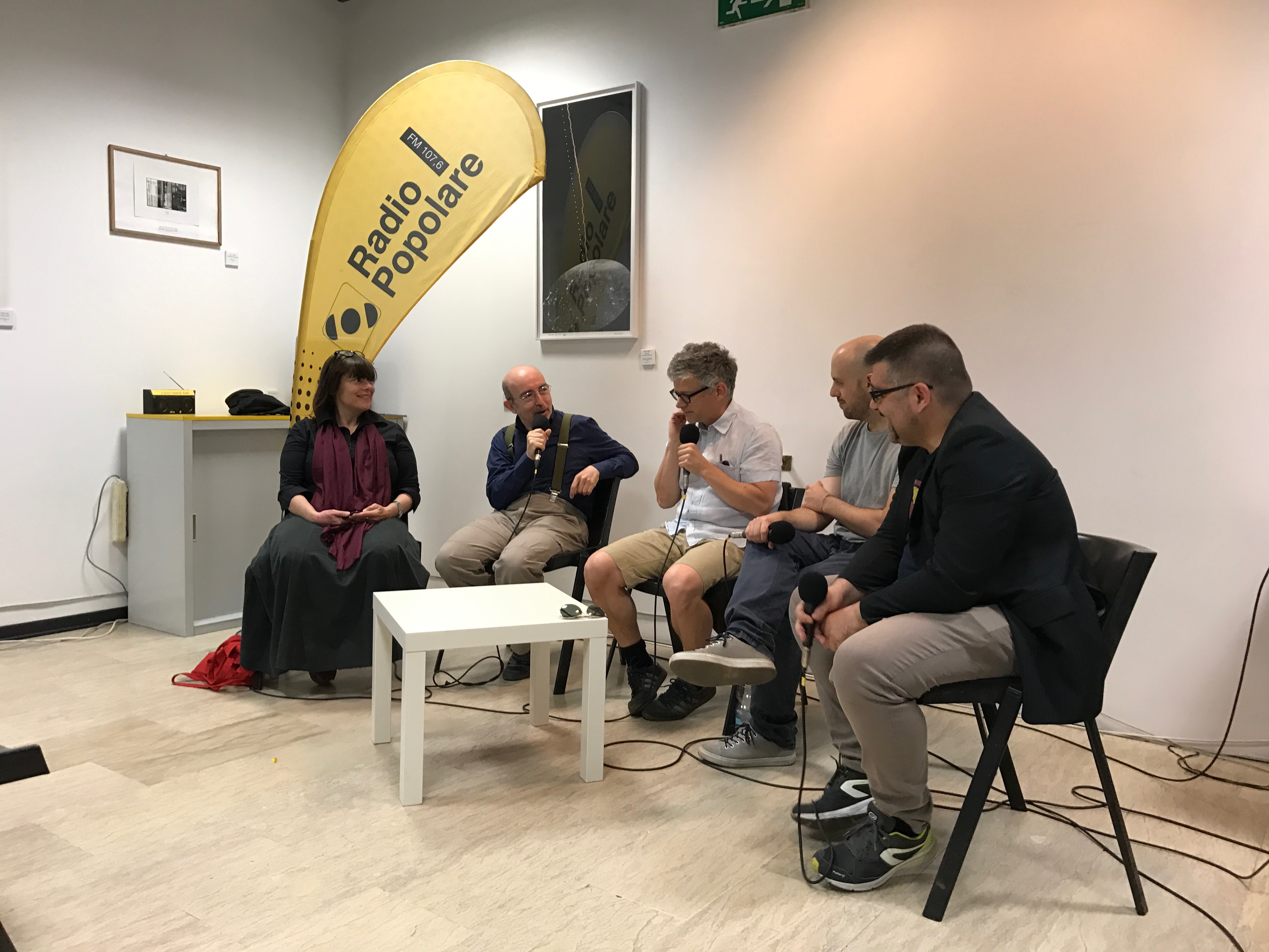 Il nuovo fumetto italiano visto da Milano. Antonio Serra e vari esponenti del fumetto milanese. Conduce Ira Rubini.