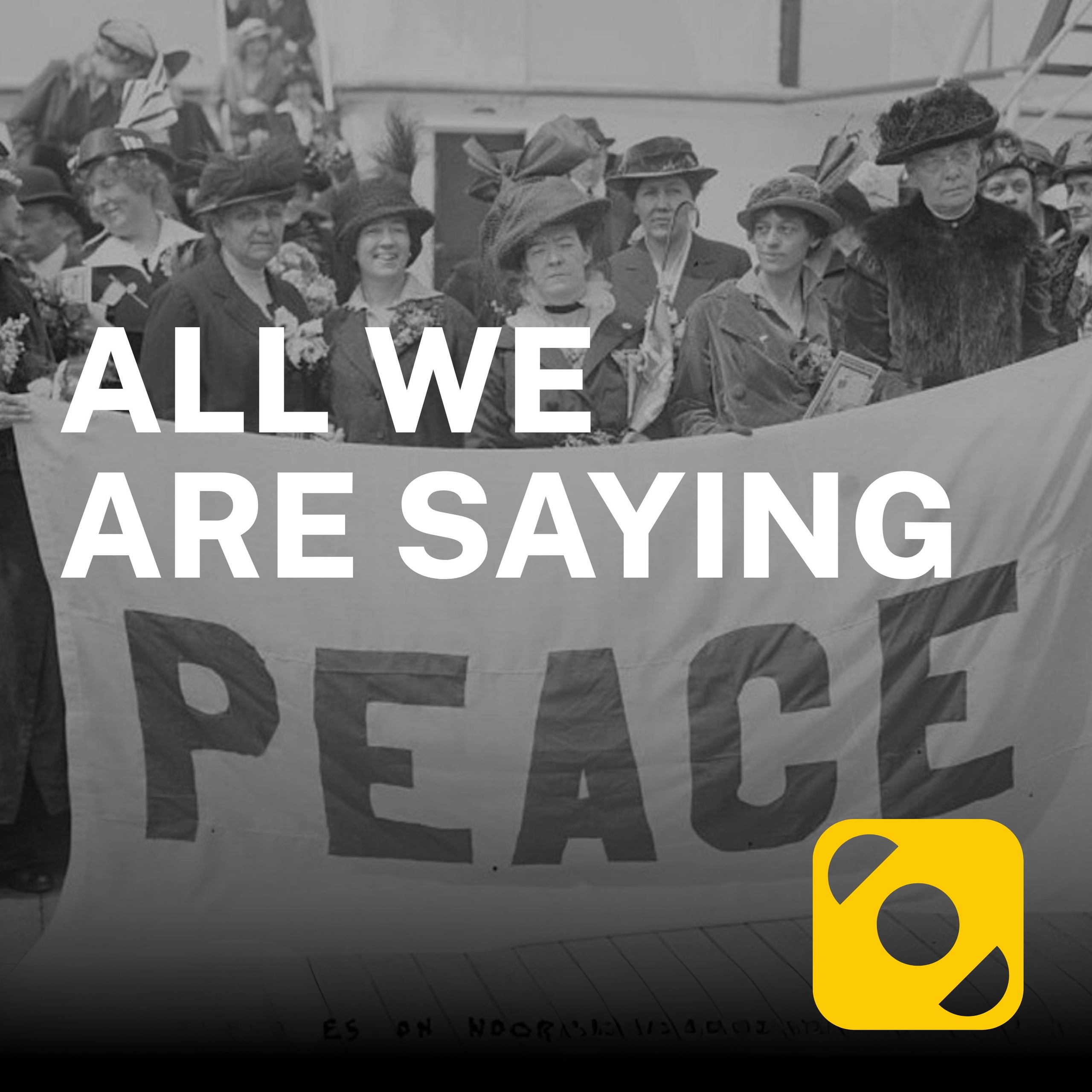 All we are saying cover nuova