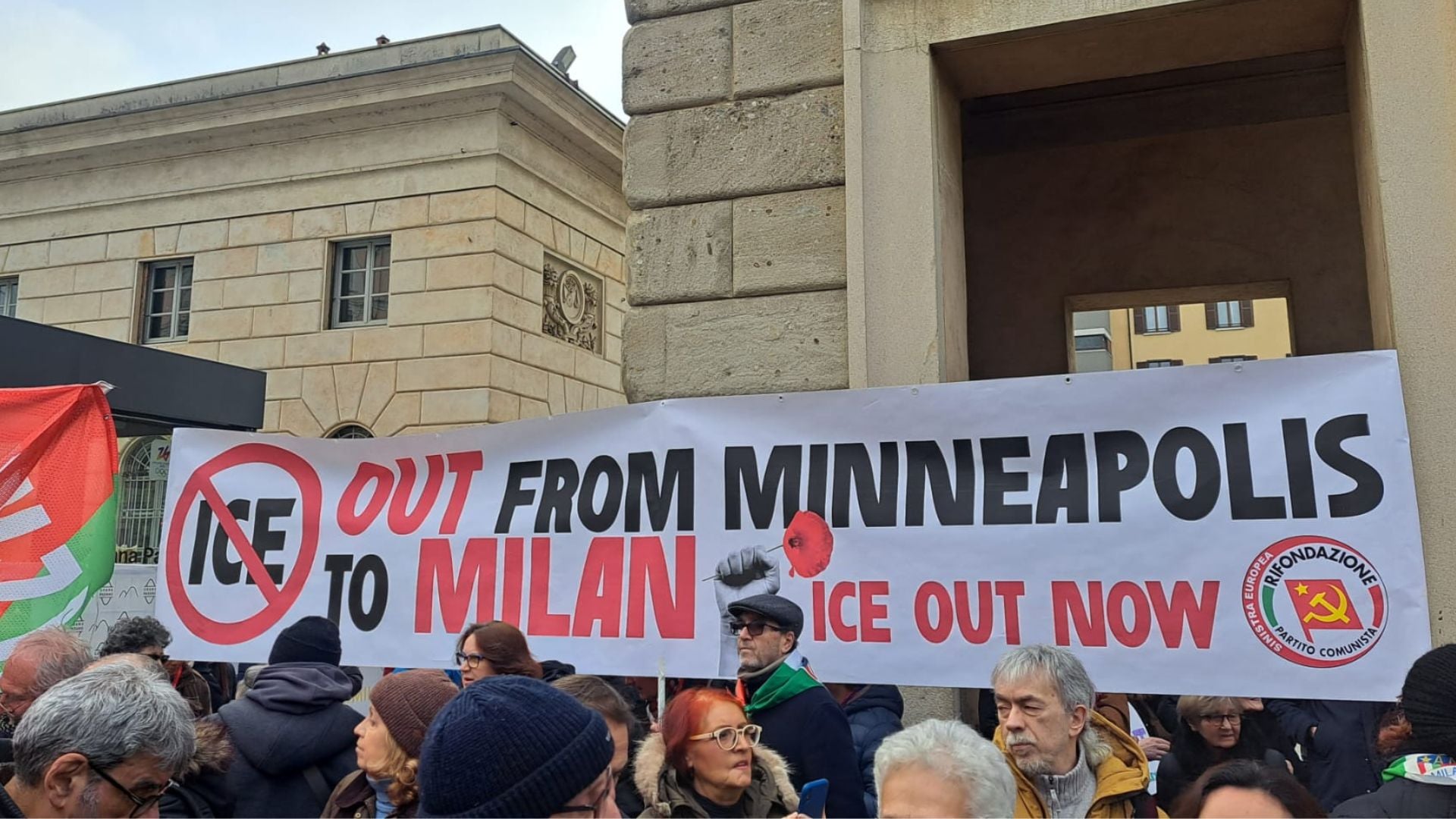 Fuori l’ICE da Milano