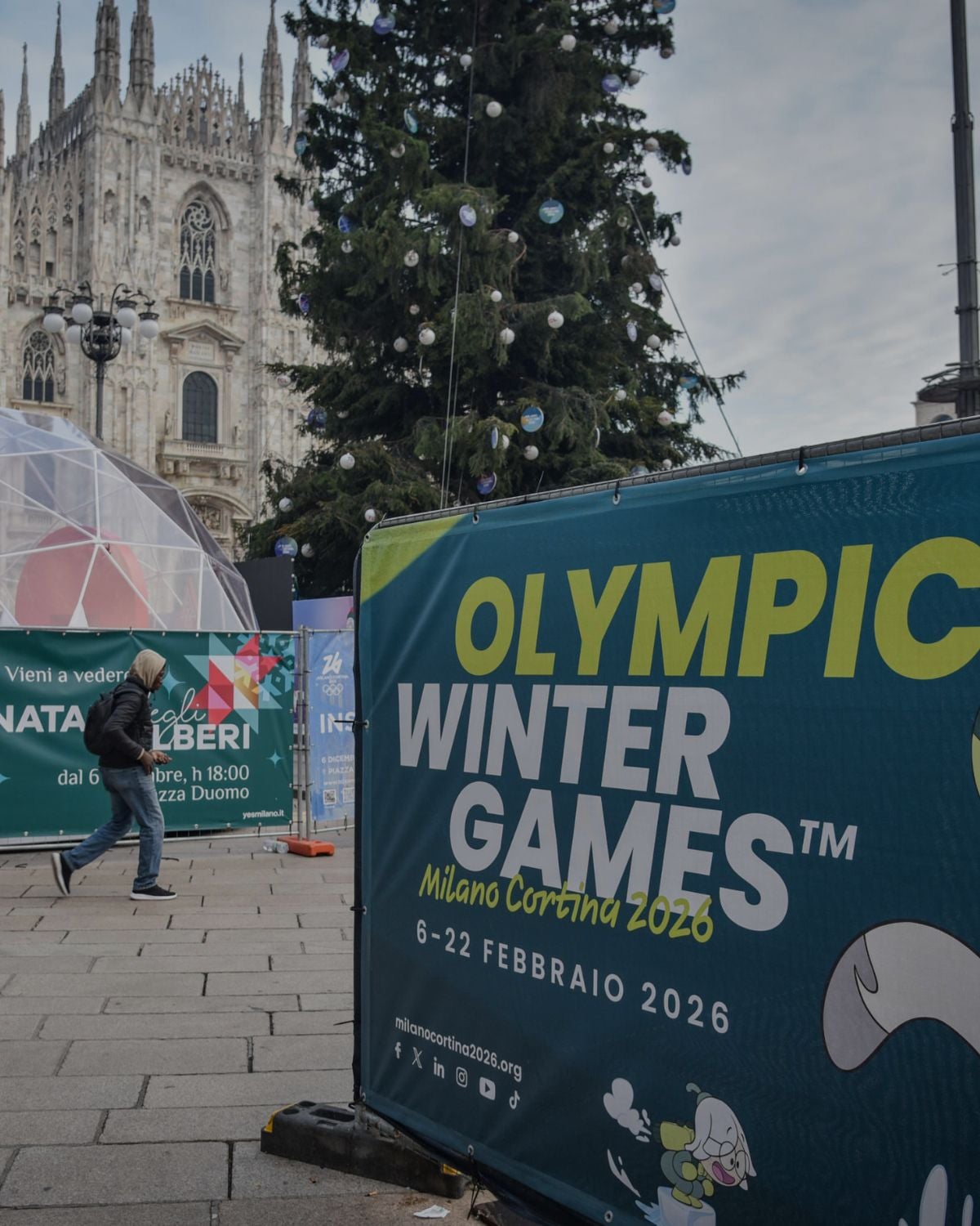 Olimpiadi Milano-Cortina Banner Mobile