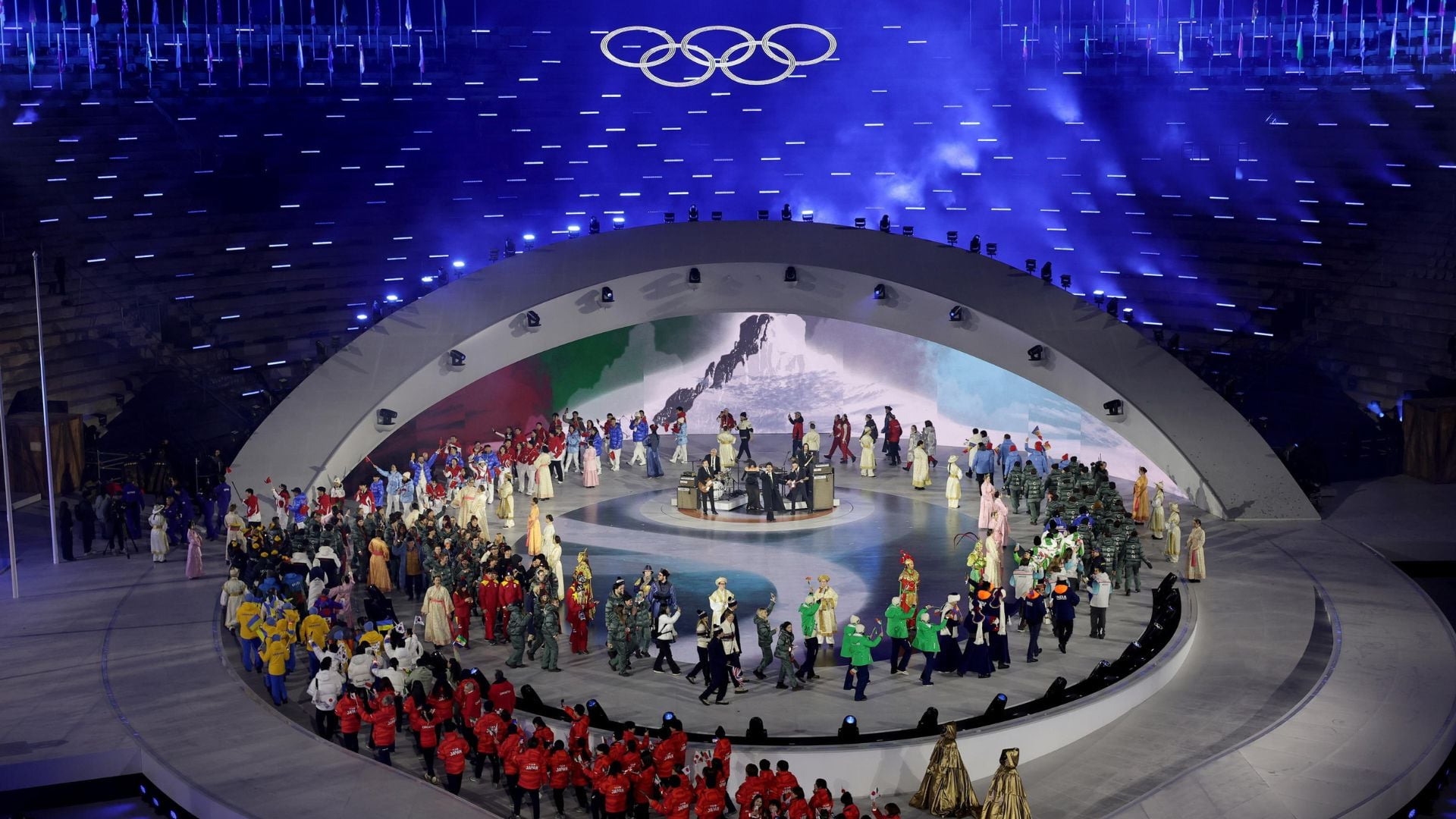 Cerimonia di chiusura delle Olimpiadi invernarli Milano-Cortina 2026