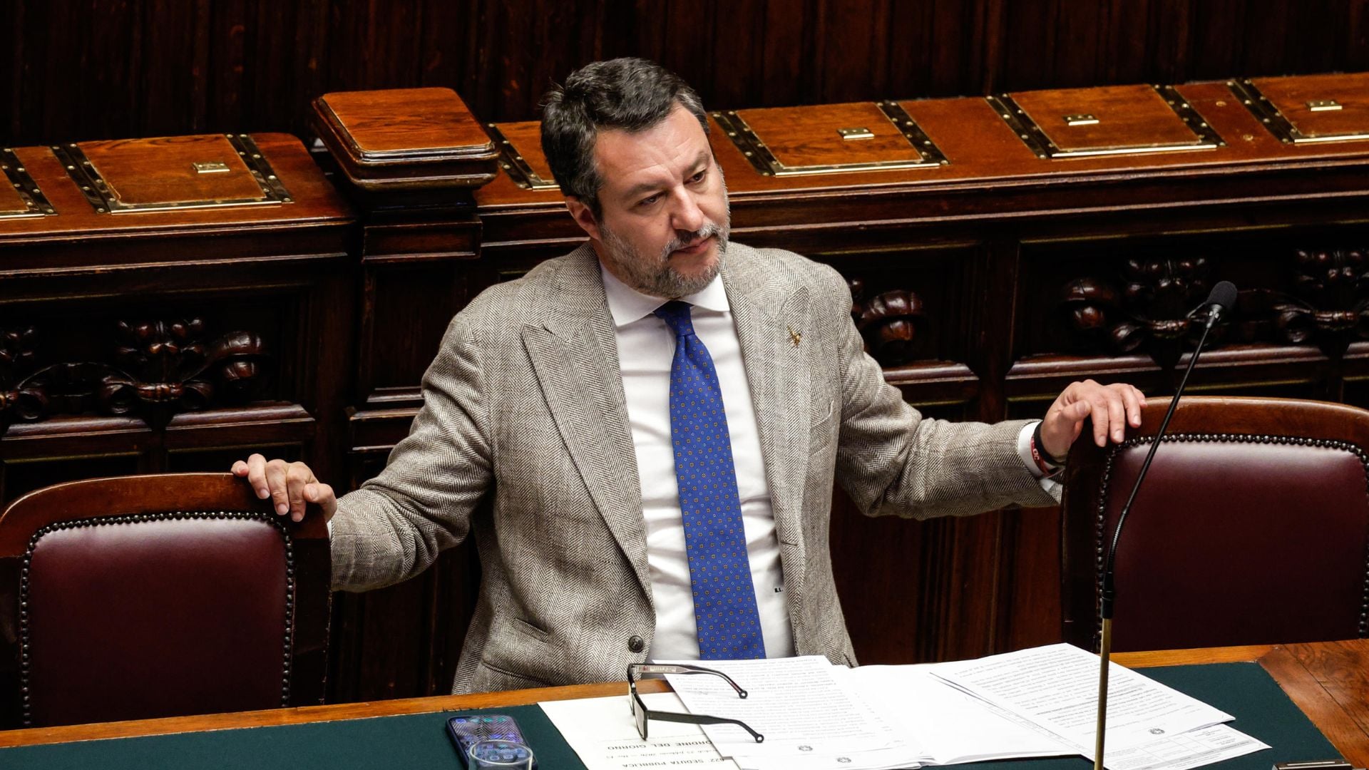 Salvini Legge elettorale, malumori nella Lega ANSA