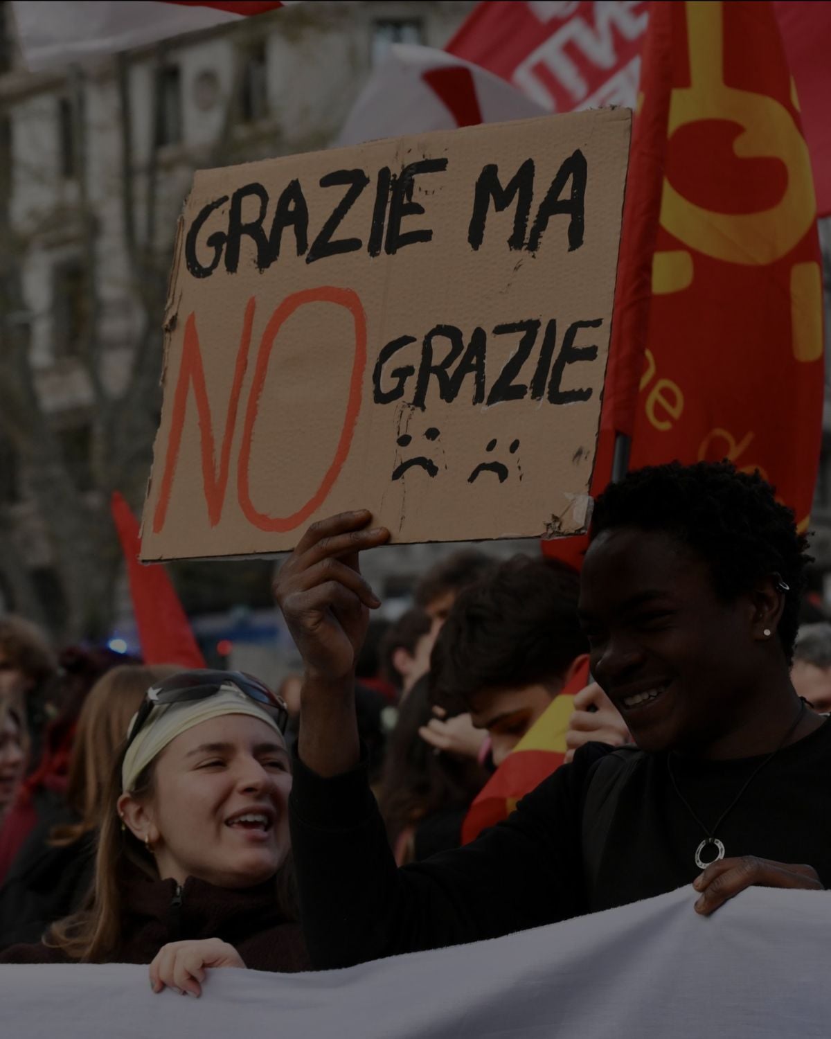 Chiamata per il campo progressista: come capitalizzare la maggioranza del NO banner mobile
