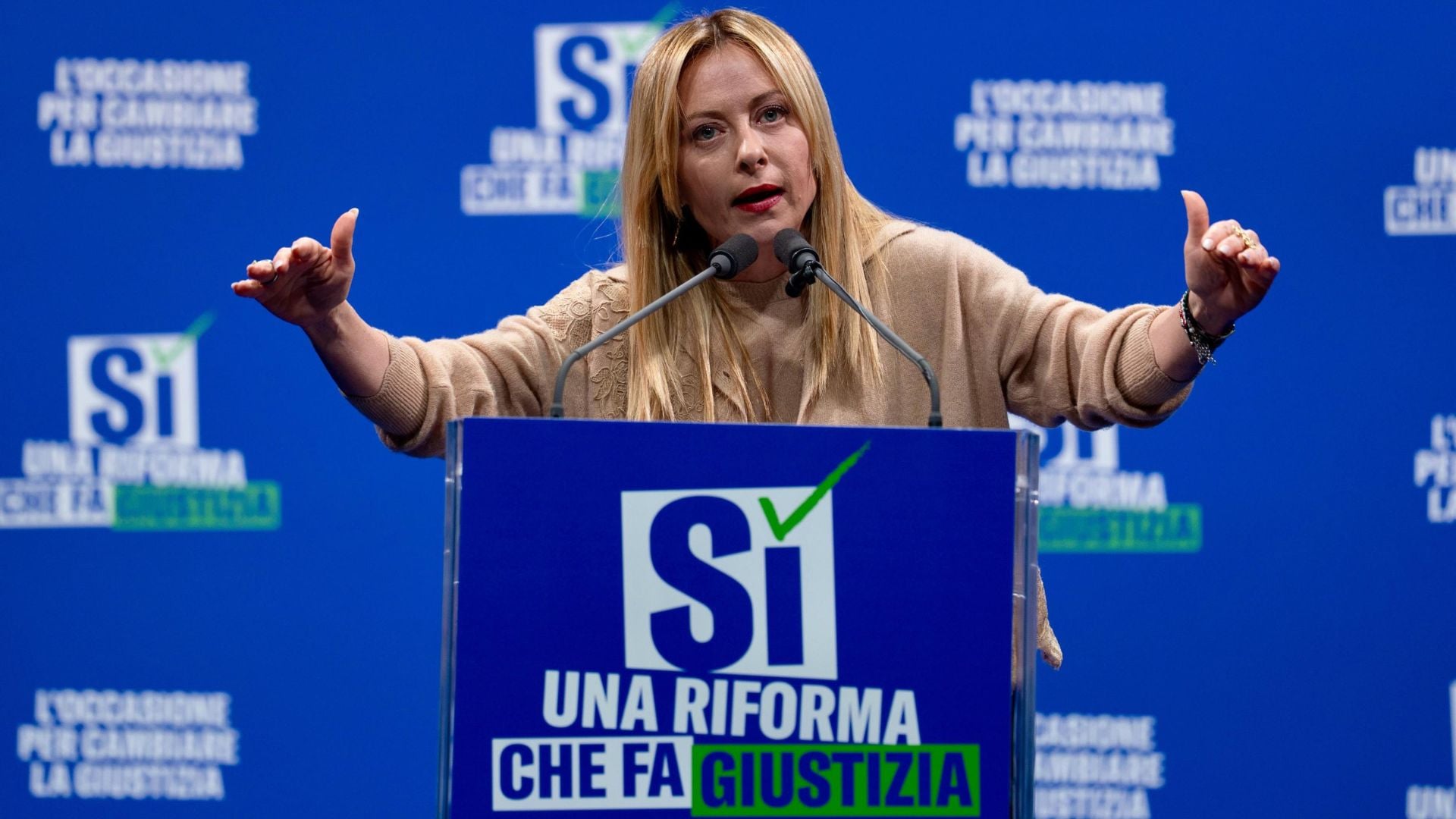 Meloni Referendum ANSA