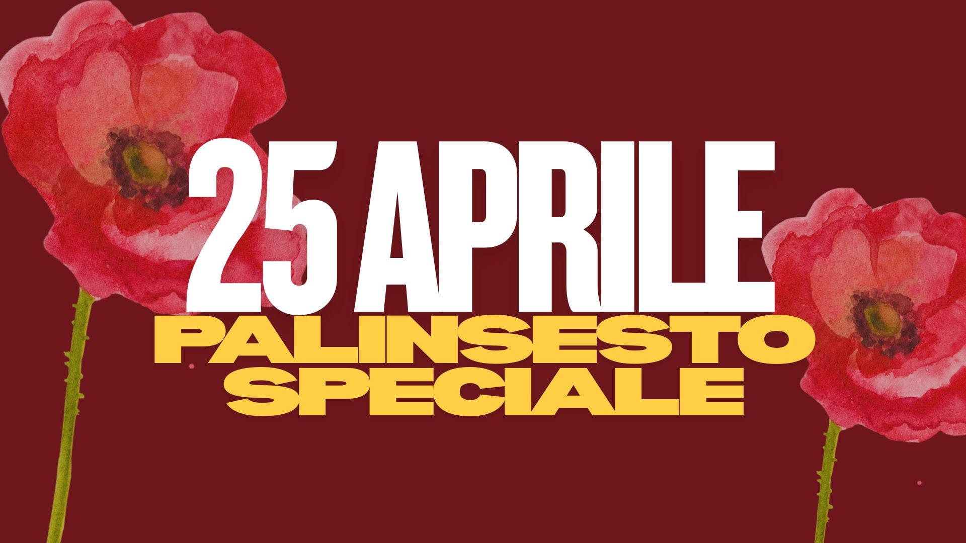 25 aprile: il palinsesto speciale