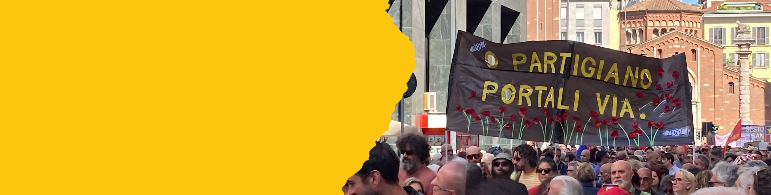 25 aprile. Guerra, violenza e memoria tradita: dobbiamo riprendere in mano la nostra Liberazione banner