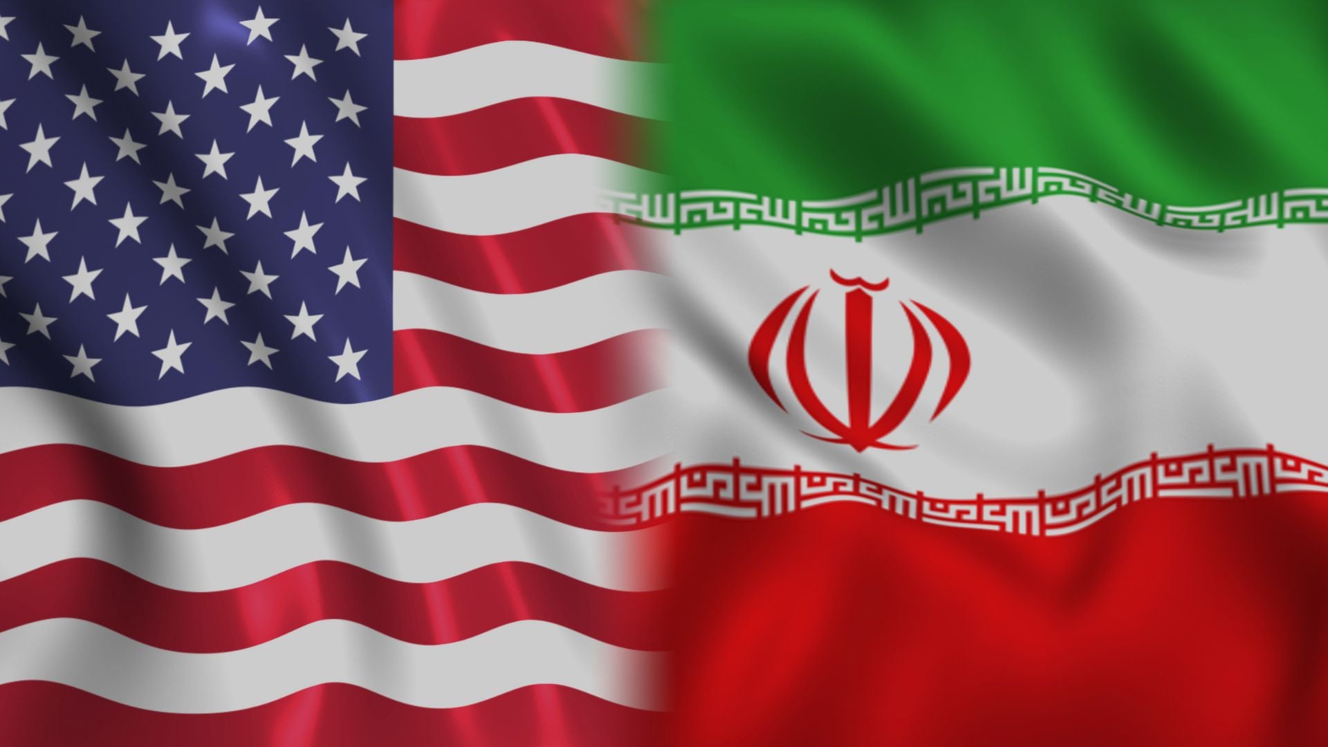 Iran Usa bandiere