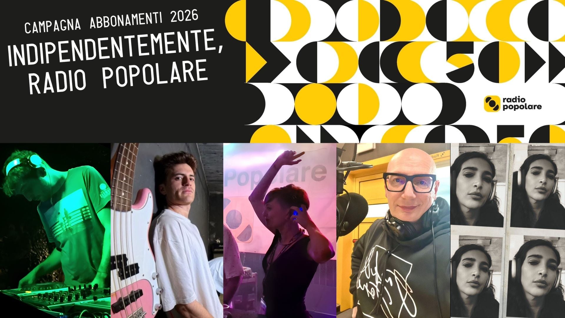 Abbonamento 2026 maggio Dj set