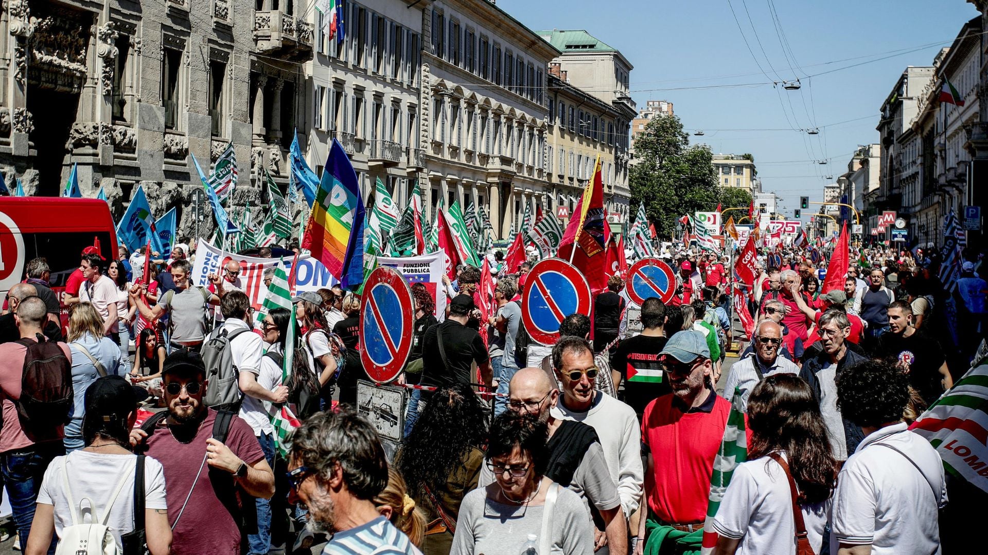 25 Aprile Milano ANSA