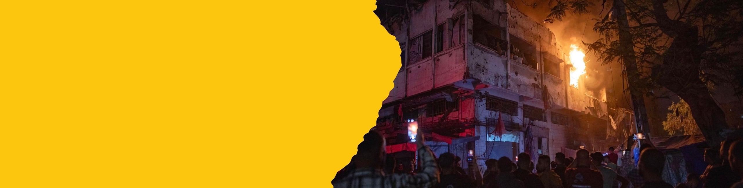 Deir el Balah Gaza Banner