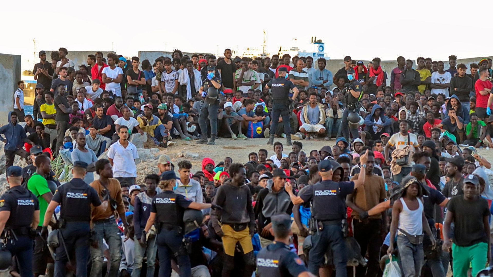 Migranti a Ceuta
