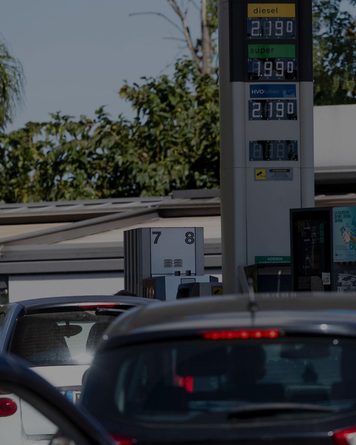 Carburante, benzina, distributore Banner Mobile