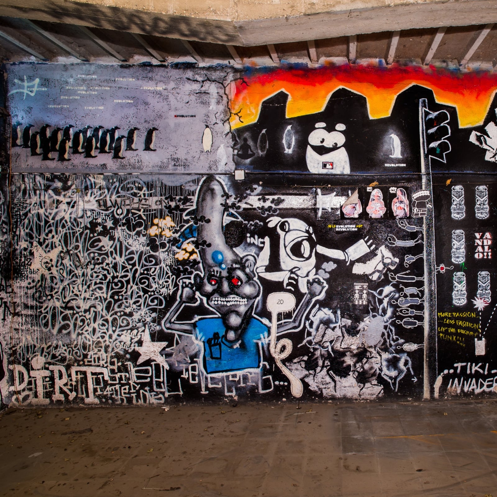 Futuro incerto per DaunTaun, patrimonio della street art italiana nei sotterranei del Leoncavallo