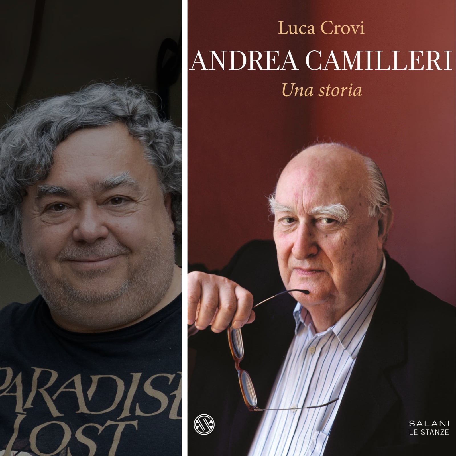 Luca Crovi firma "Andrea Camilleri. Una Storia", molto più di una semplice biografia