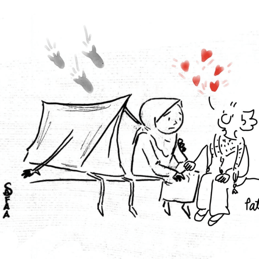 Pat Carra: Safaa, un'amica in Palestina