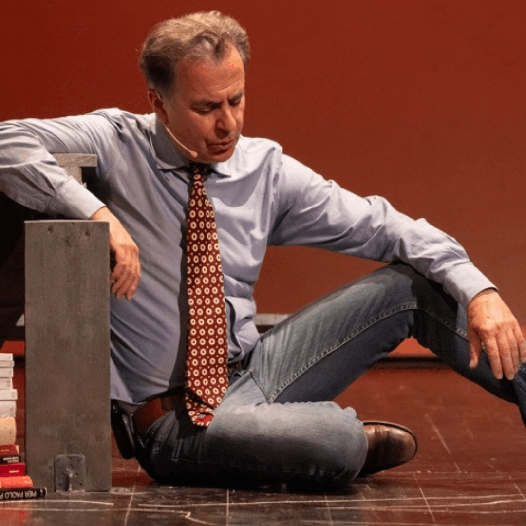 Giorgio Felicetti: a teatro il corpus e il corpo di Pasolini