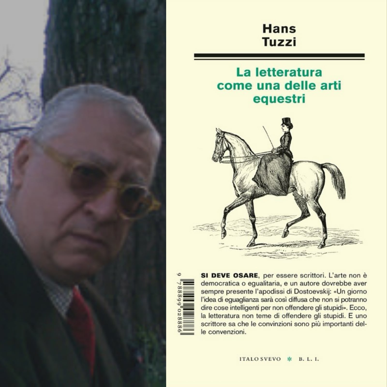 L'intervista allo scrittore Hans Tuzzi