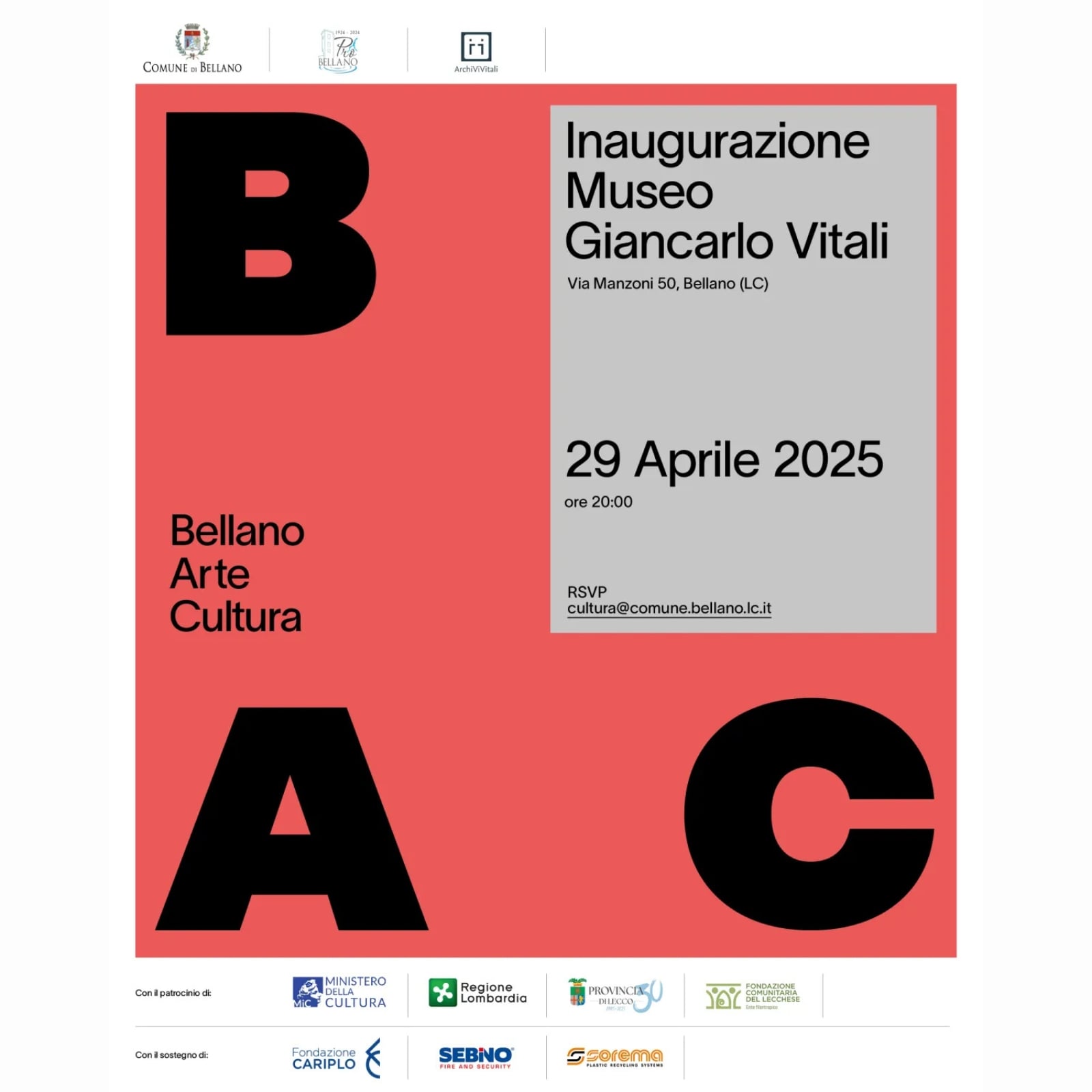 Il nuovo Museo Giancarlo Vitali di Bellano