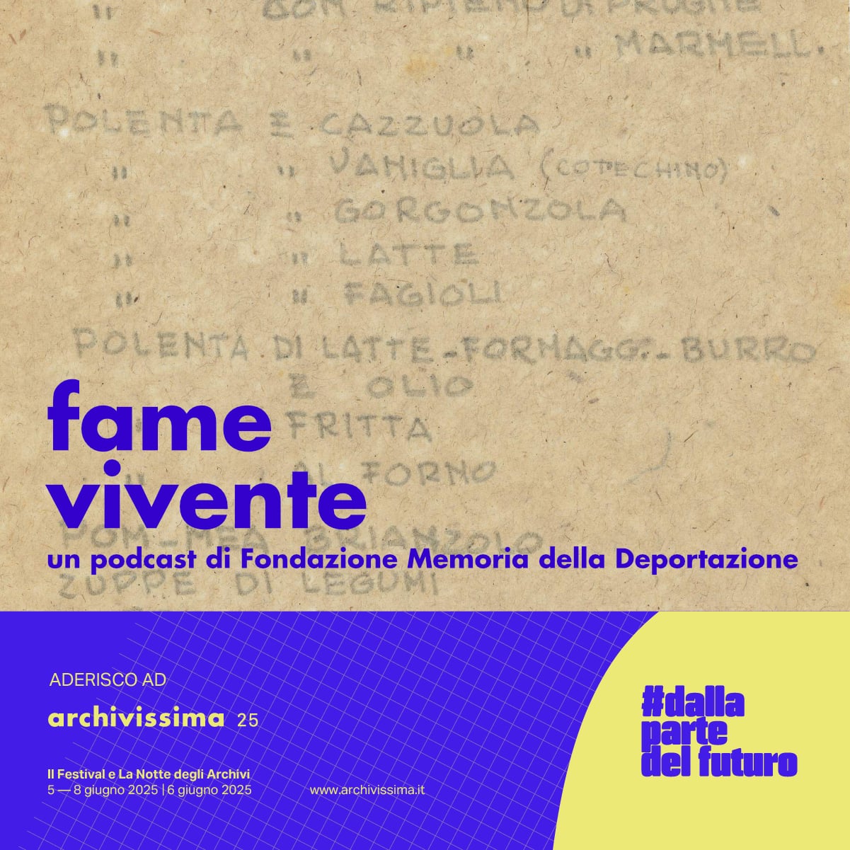 Speciale FAME VIVENTE - 06/06/2025 - ore 23:30
