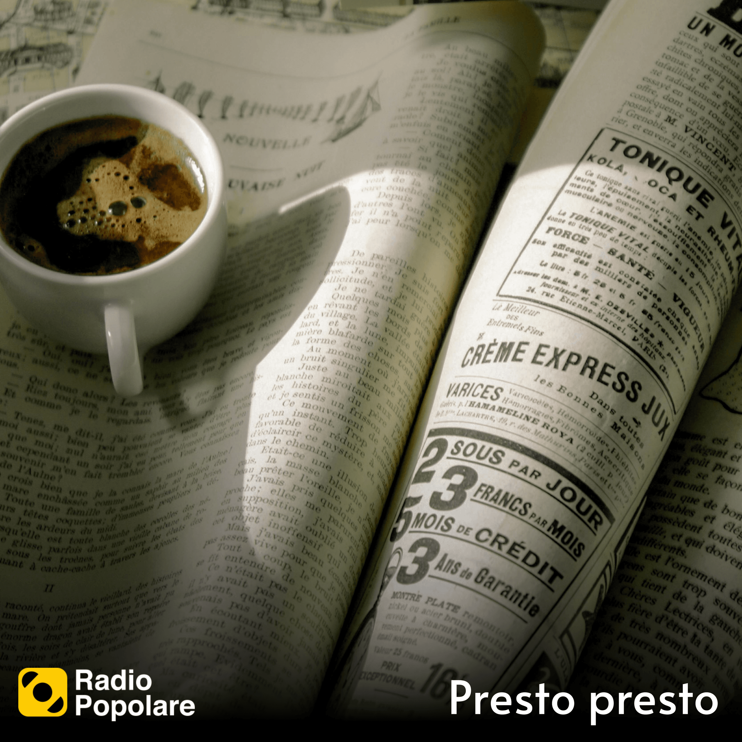 Presto Presto - Lo stretto indispensabile di venerdì 16/01/2026