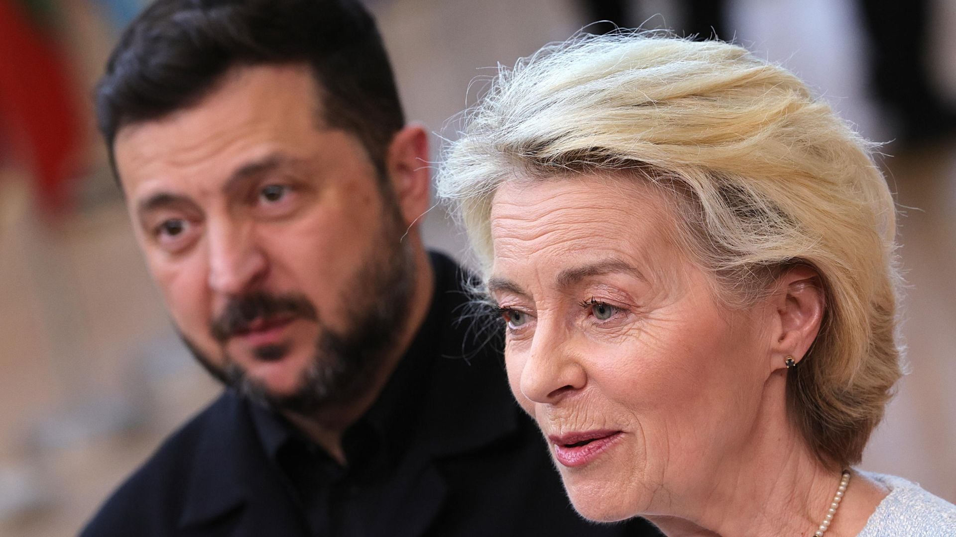 Ursula von der Leyen e Volodymyr Zelensky