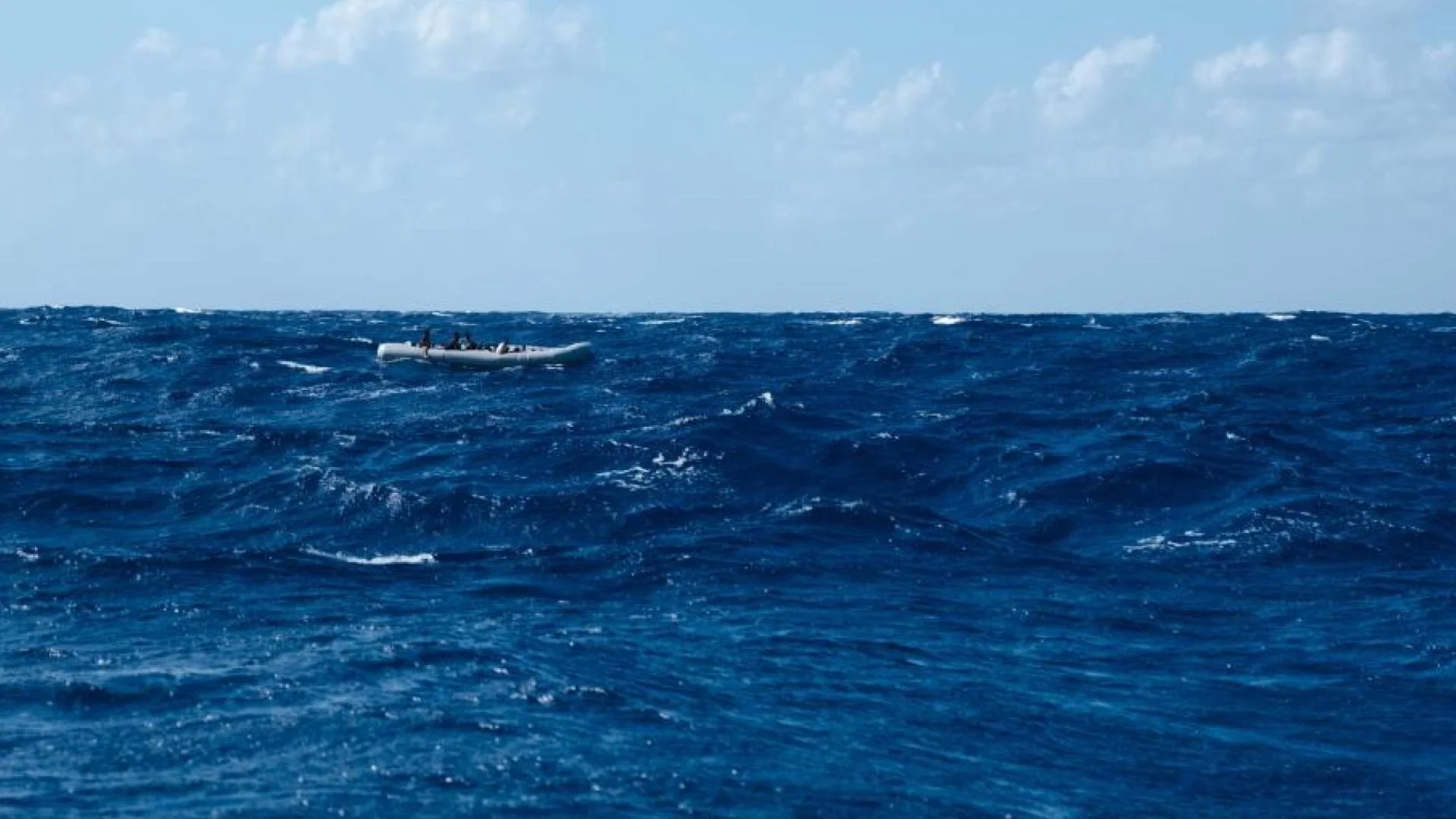 Naufragio, migranti ANSA