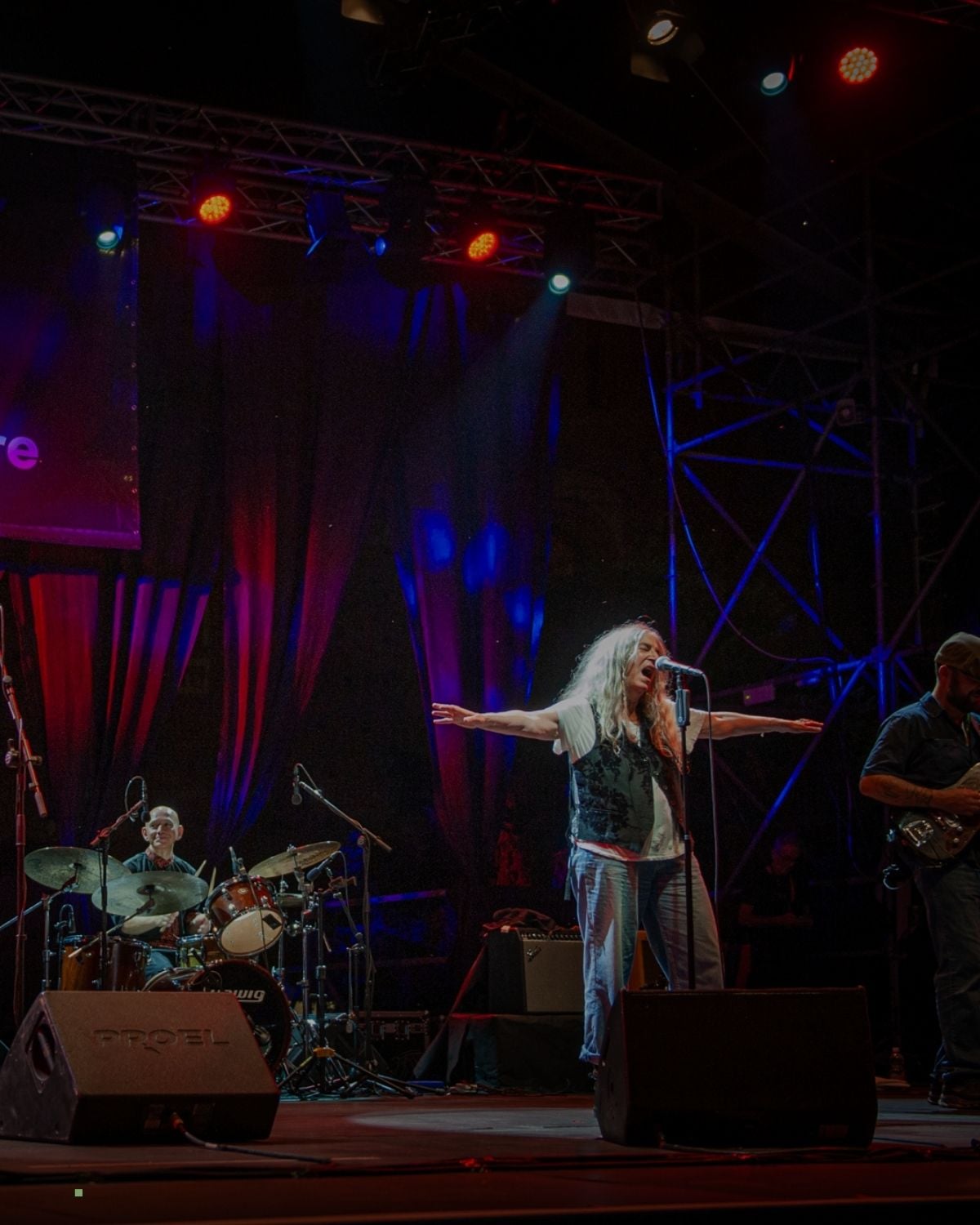 Patti Smith Banner Mobile