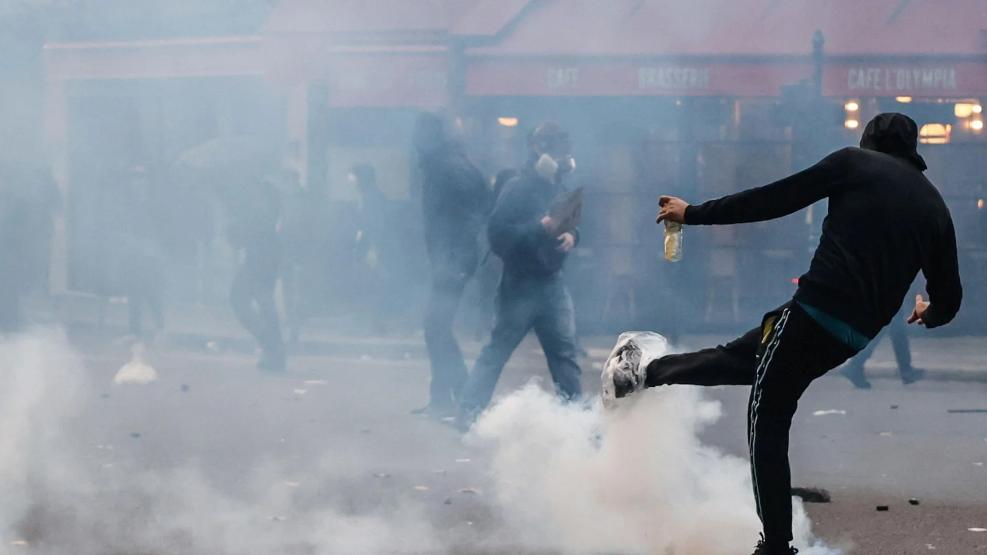 Proteste Parigi ANSA
