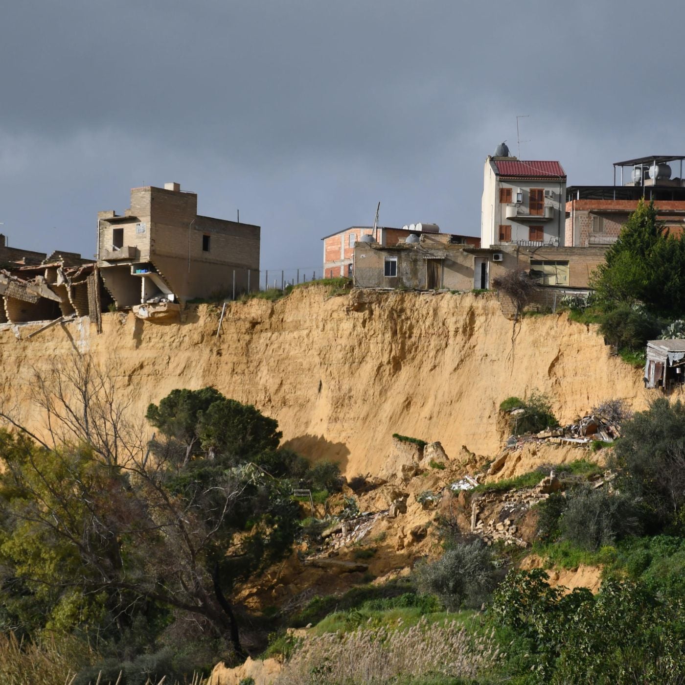 La più grande frana d'Europa ha delle responsabilità