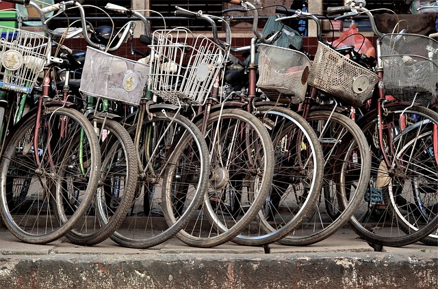 biciclette parcheggiate