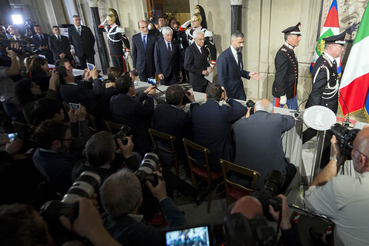 Sergio Mattarella al Quirinale