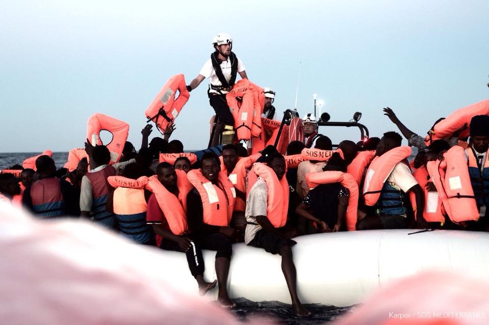 Migranti soccorsi dalla nave Aquarius