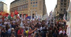 Manifestazione a Milano - 28 agosto 2018