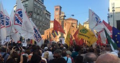 Manifestazione a Milano - 28 agosto 2018