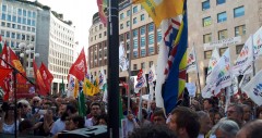 Manifestazione a Milano - 28 agosto 2018