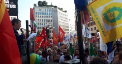 Manifestazione a Milano - 28 agosto 2018