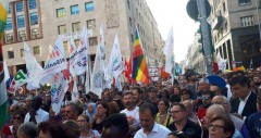 Manifestazione a Milano - 28 agosto 2018