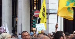 Manifestazione a Milano - 28 agosto 2018