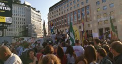 Manifestazione a Milano - 28 agosto 2018