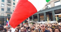 Manifestazione a Milano - 28 agosto 2018