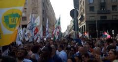 Manifestazione a Milano - 28 agosto 2018