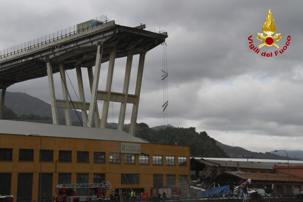 Ponte Morandi crollato a Genova