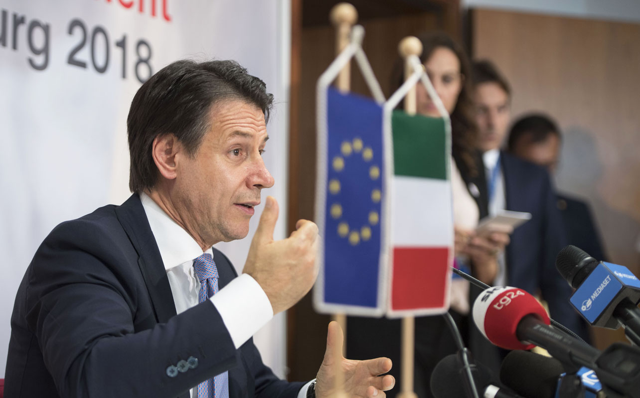 Giuseppe Conte a Salisburgo