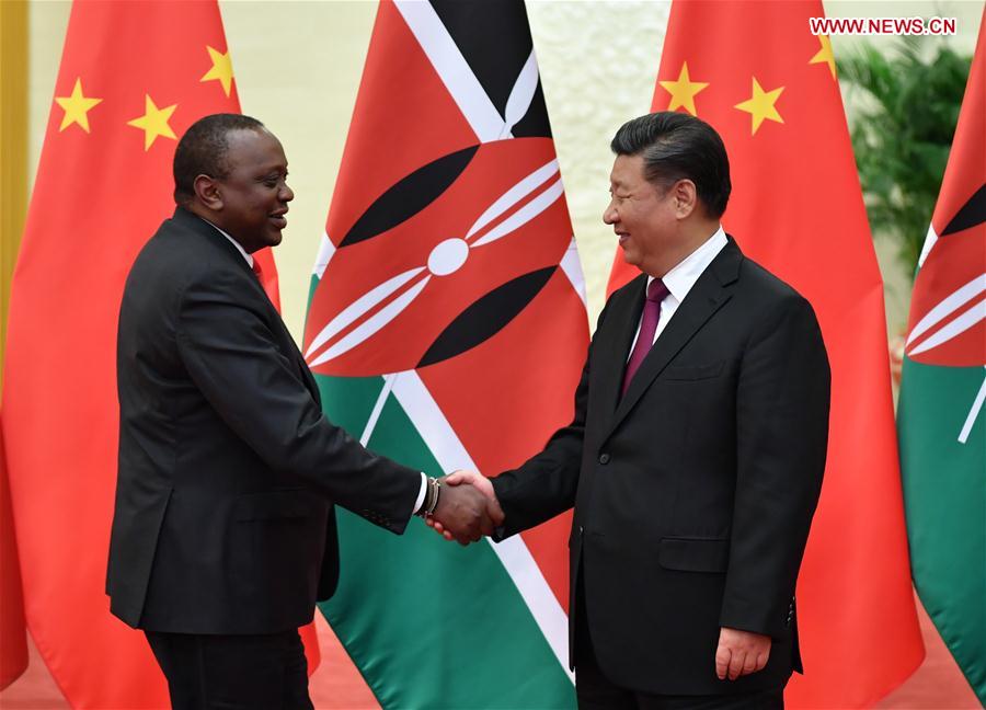 Xi Jinping Uhuru Kenyatta