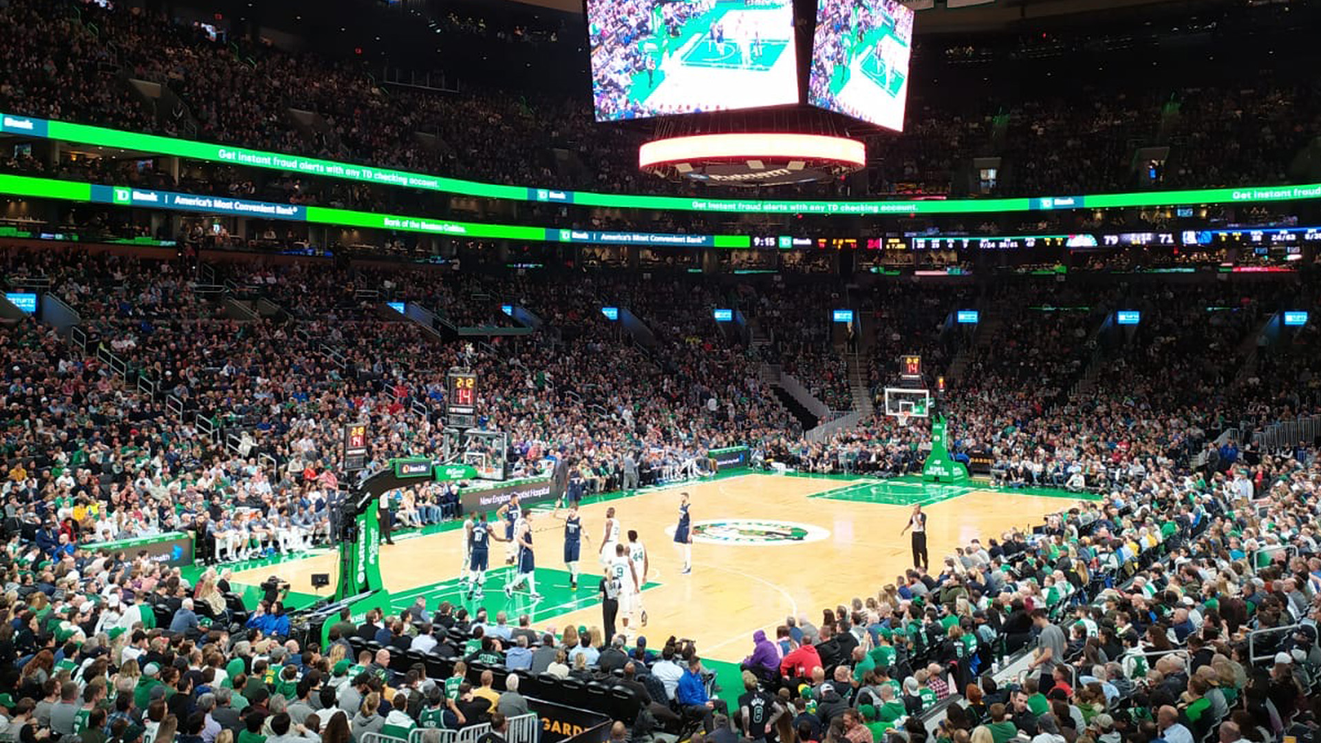 I Boston Celtics al Boston Madison Square Garden