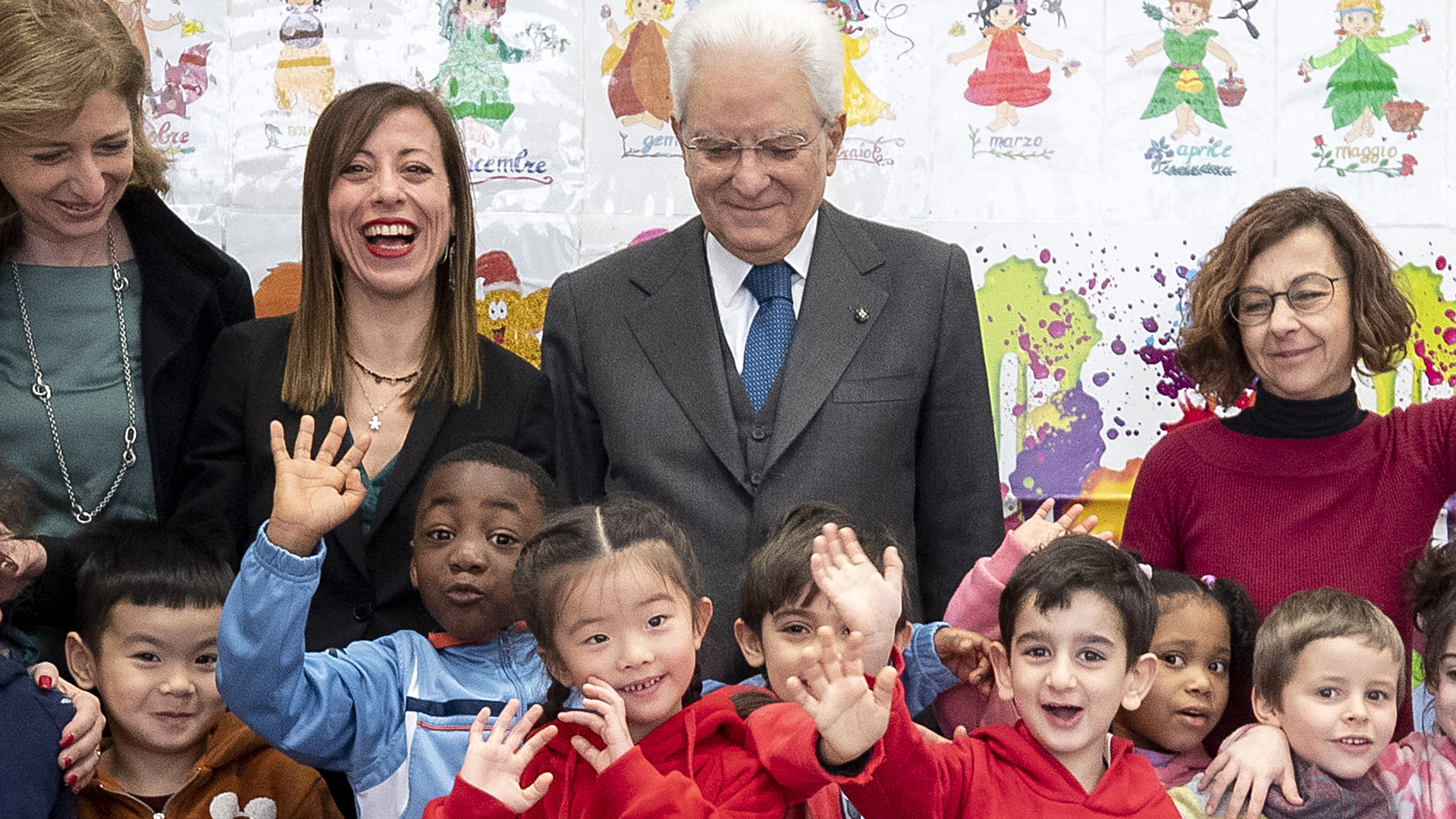 Mattarella visita la scuola D.Manin