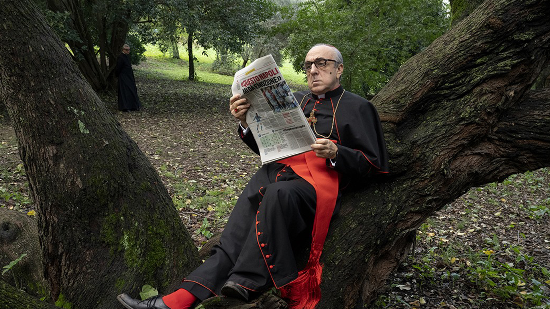 Silvio Orlando nei panni del Cardinal Voiello