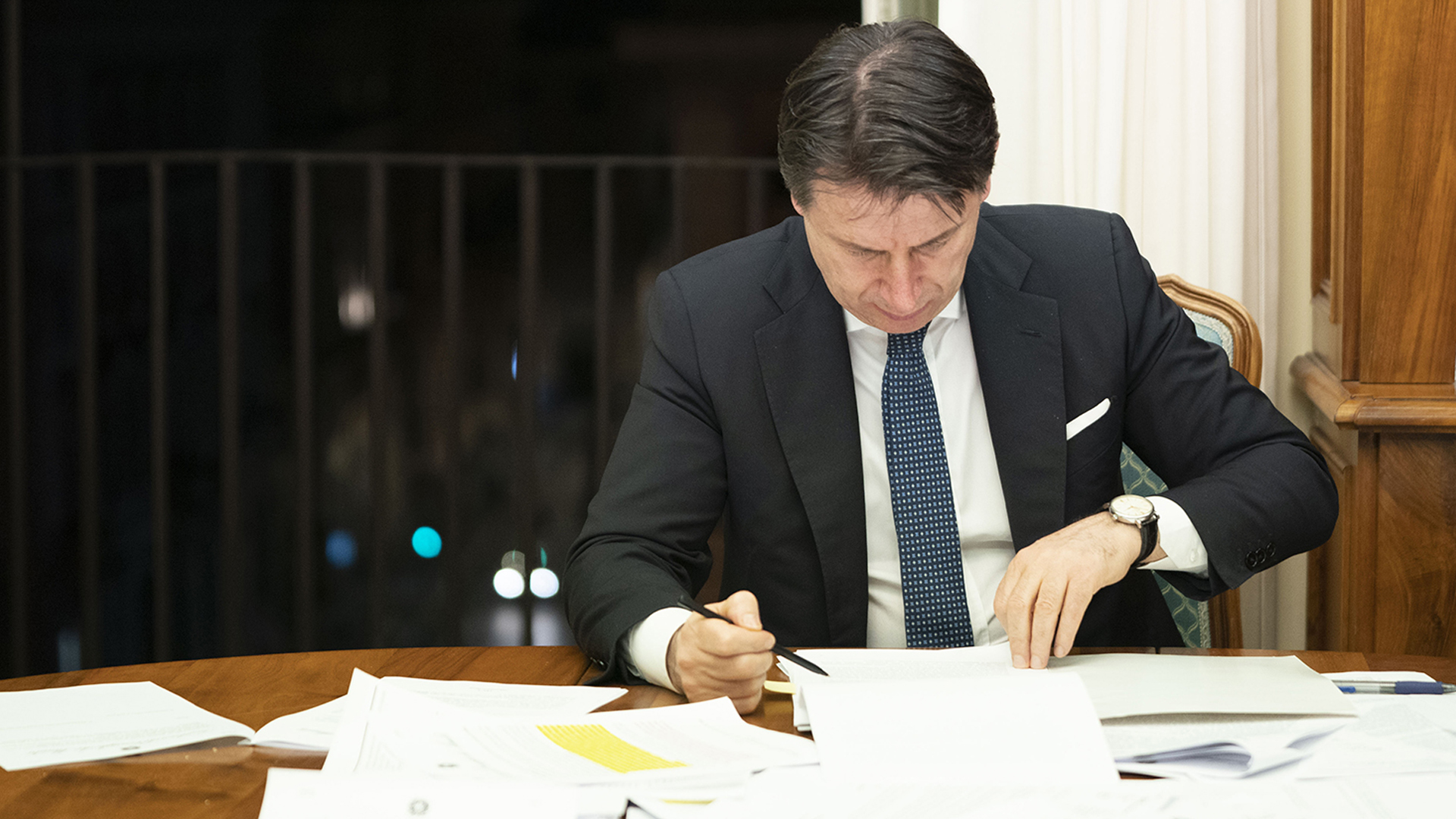 nord bloccato - Giuseppe Conte