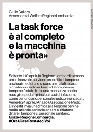 ora a casa restateci voi